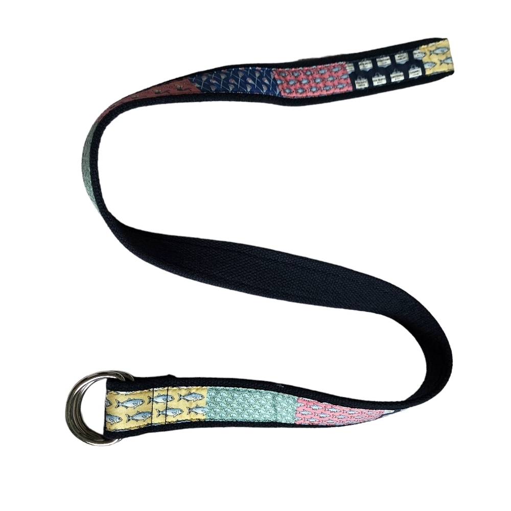 VINEYARD VINES patchwork preppy belt junior's‎ small